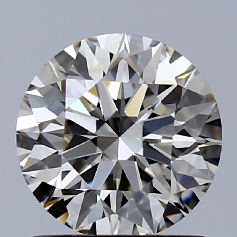 1.01 ct Round L · Faint Brown natural diamond