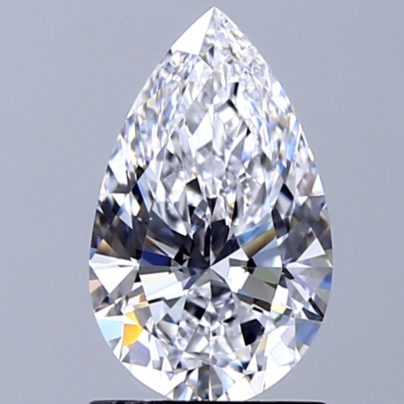1.24克拉 D色 VVS1級 天然梨形鑽石 | GIA1545396784