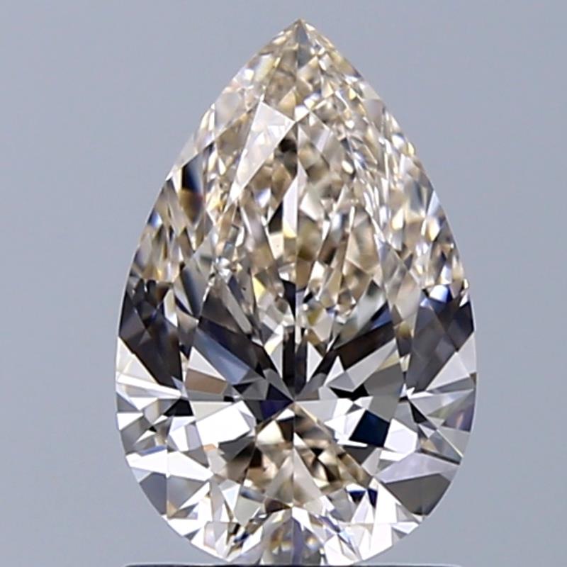 1.30 ct Pear K · Faint Brown natural diamond