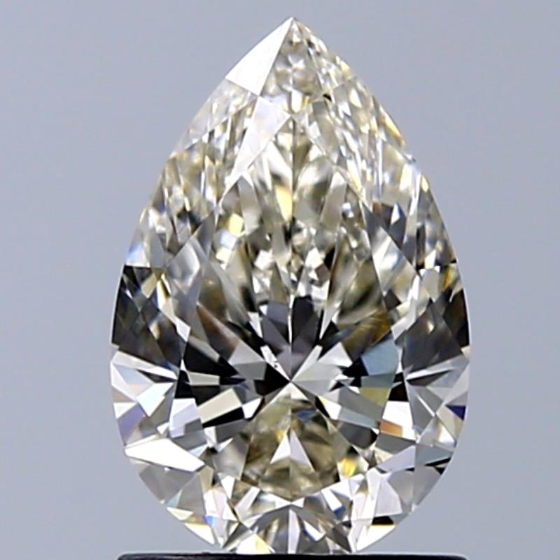 1.21 ct Pear K · Faint Brown natural diamond