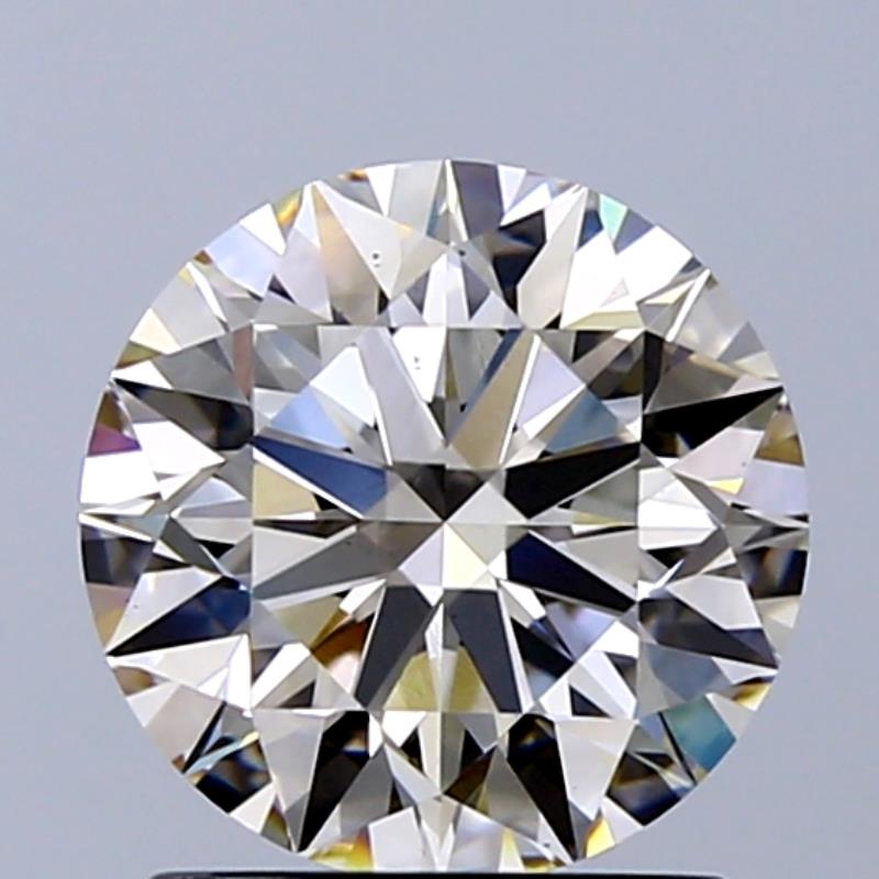 1.51 ct Round K · Faint Brown natural diamond