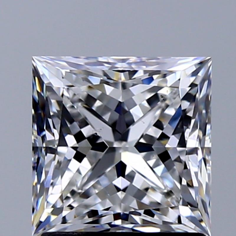 1.73克拉 E色 SI1級 天然	公主方形鑽石 | GIA2517864636