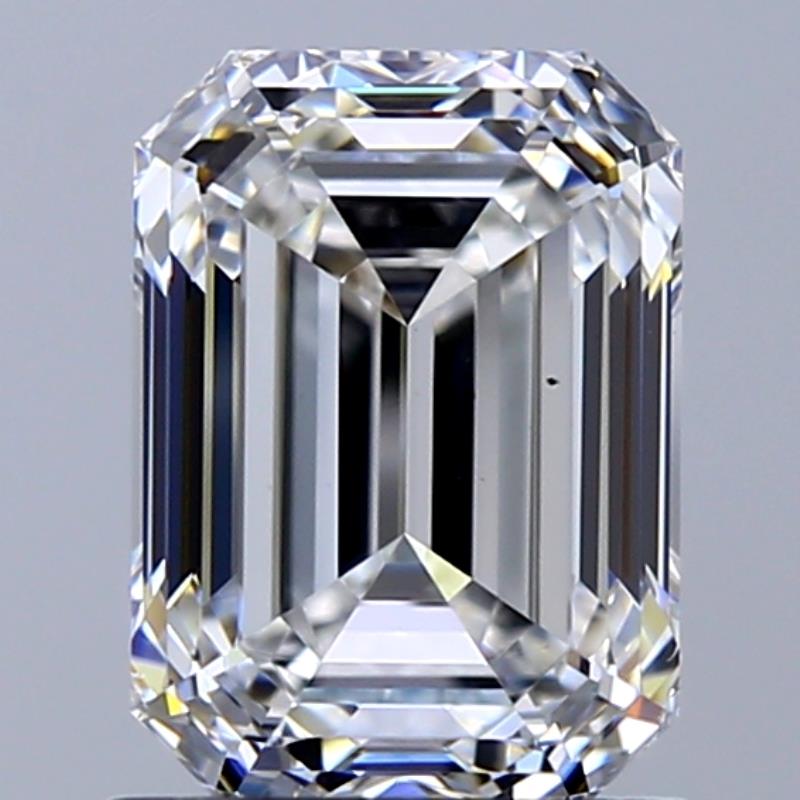 1.51克拉 E色 VS2級 天然	祖母綠形鑽石 | GIA2544394960