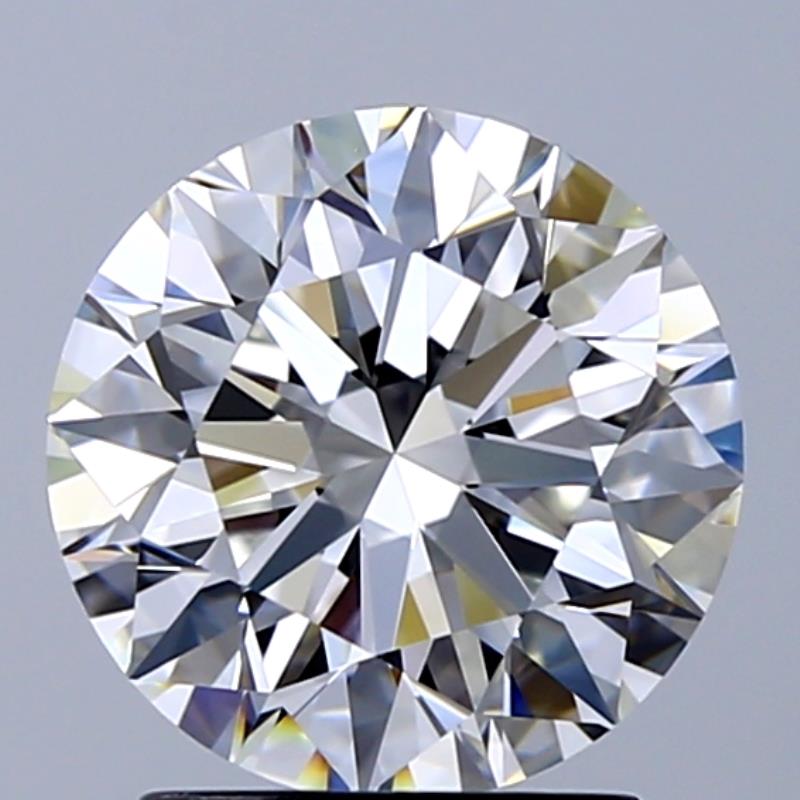 2.06克拉 F色 VVS1級 天然圓形鑽石 | GIA2544538138