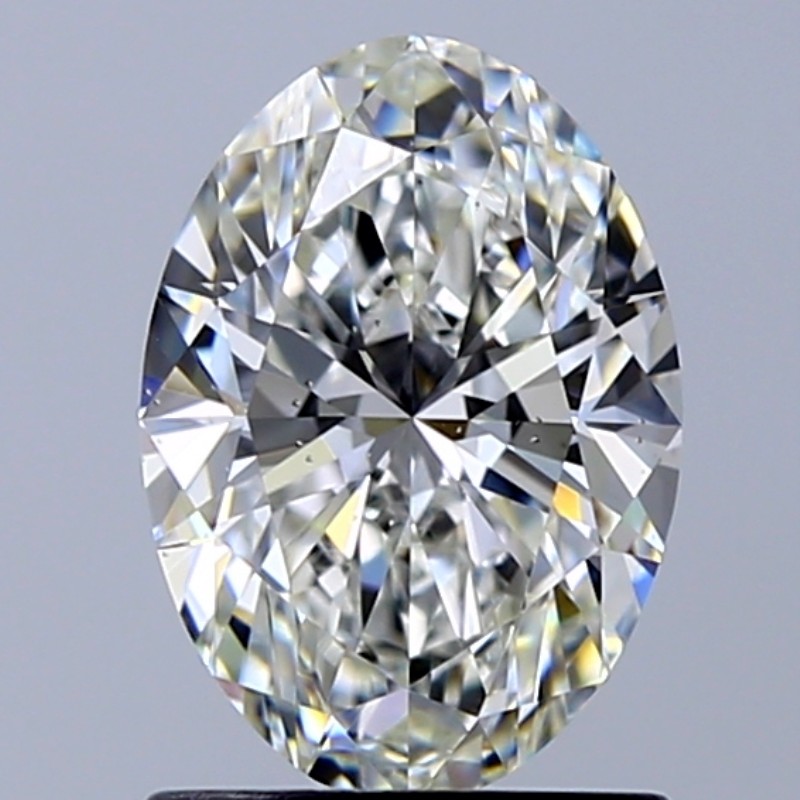 1.3克拉 H色 SI1級 天然	橢圓形鑽石 | GIA2546762972