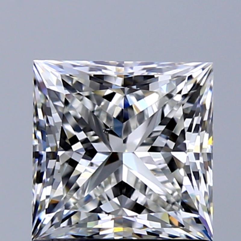 1.3克拉 G色 SI1級 天然	公主方形鑽石 | GIA2547231118