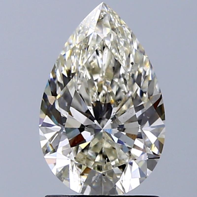 1.52 ct Pear K · Faint Brown natural diamond