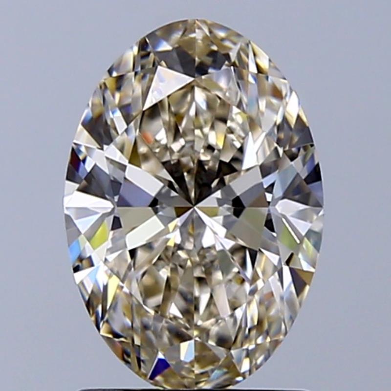 1.51 ct Oval K · Faint Brown natural diamond