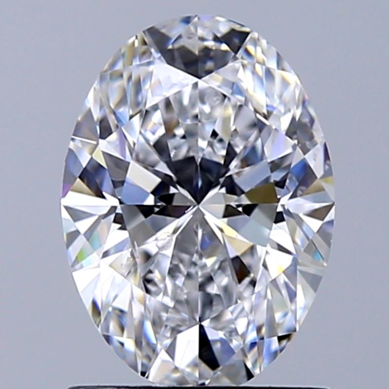 1.2克拉 D色 SI2級 天然	橢圓形鑽石 | GIA2556190574