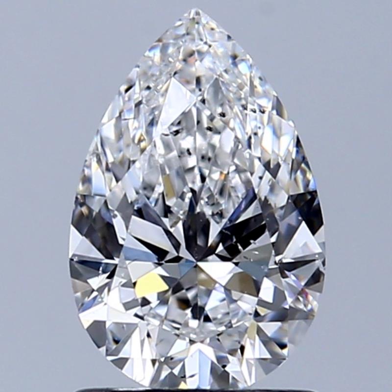 1.06克拉 E色 SI2級 天然梨形鑽石 | GIA2556395810
