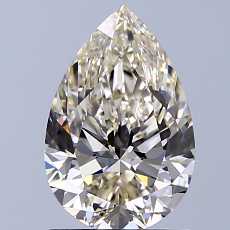 1.21 ct Pear K · Faint Brown natural diamond