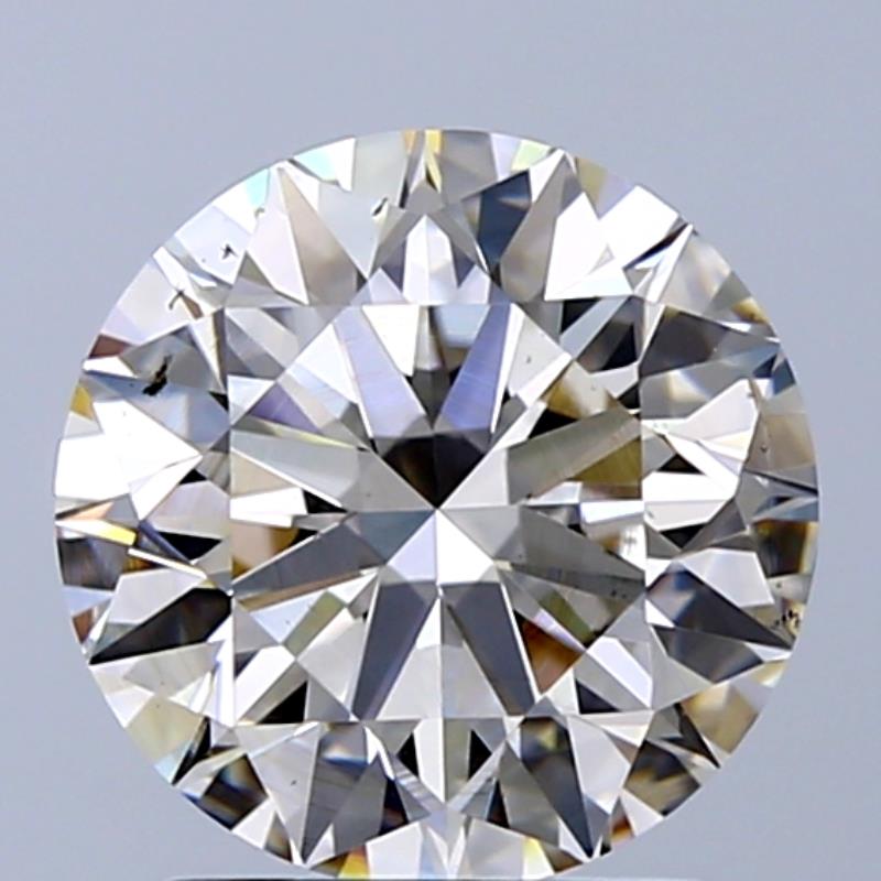 2.02 ct Round K · Faint Brown natural diamond