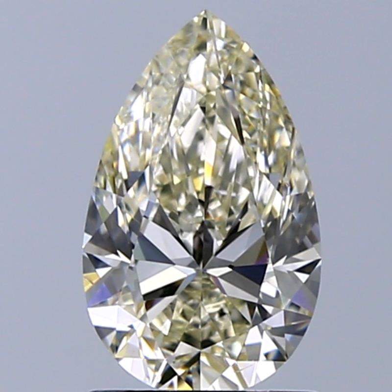 1.40 ct Pear K · Faint Brown natural diamond