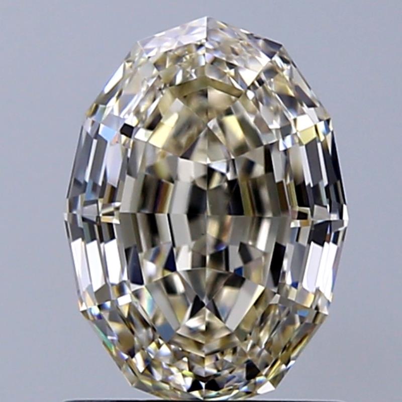 1.40 ct Oval K · Faint Brown natural diamond