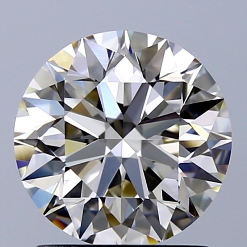 1.52 ct Round K · Faint Brown natural diamond
