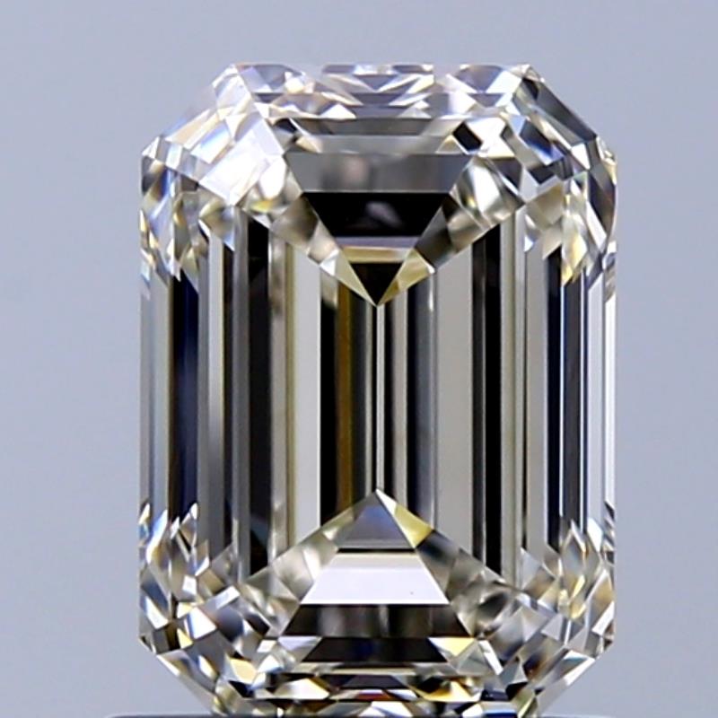 1.40 ct Emerald L · Faint Brown natural diamond