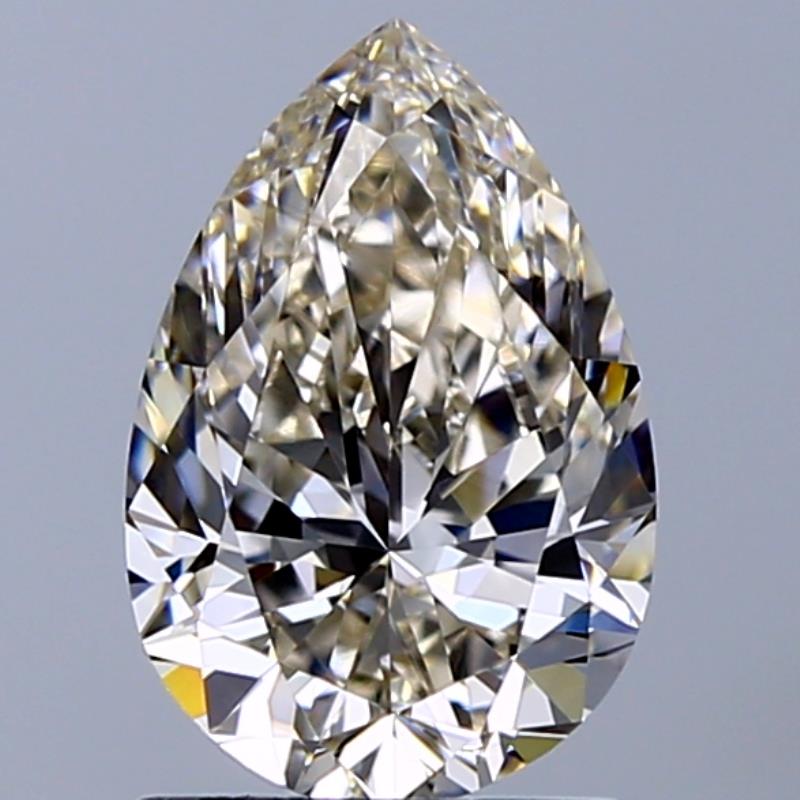 1.51 ct Pear K · Faint Brown natural diamond