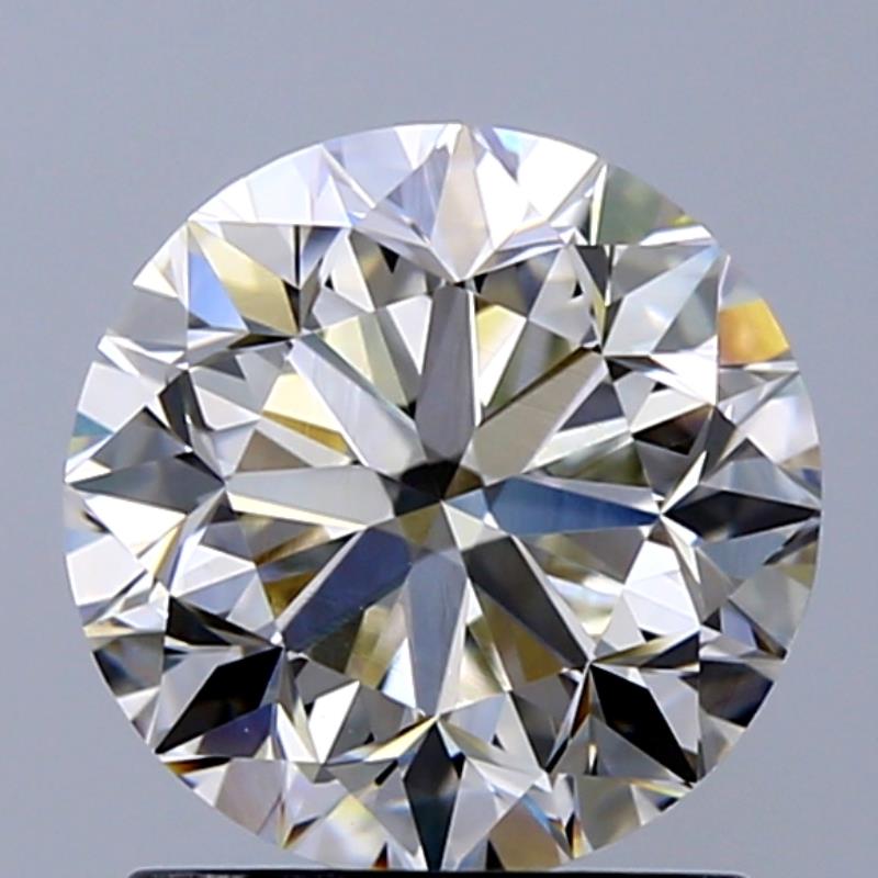 1.50 ct Round K · Faint Brown natural diamond