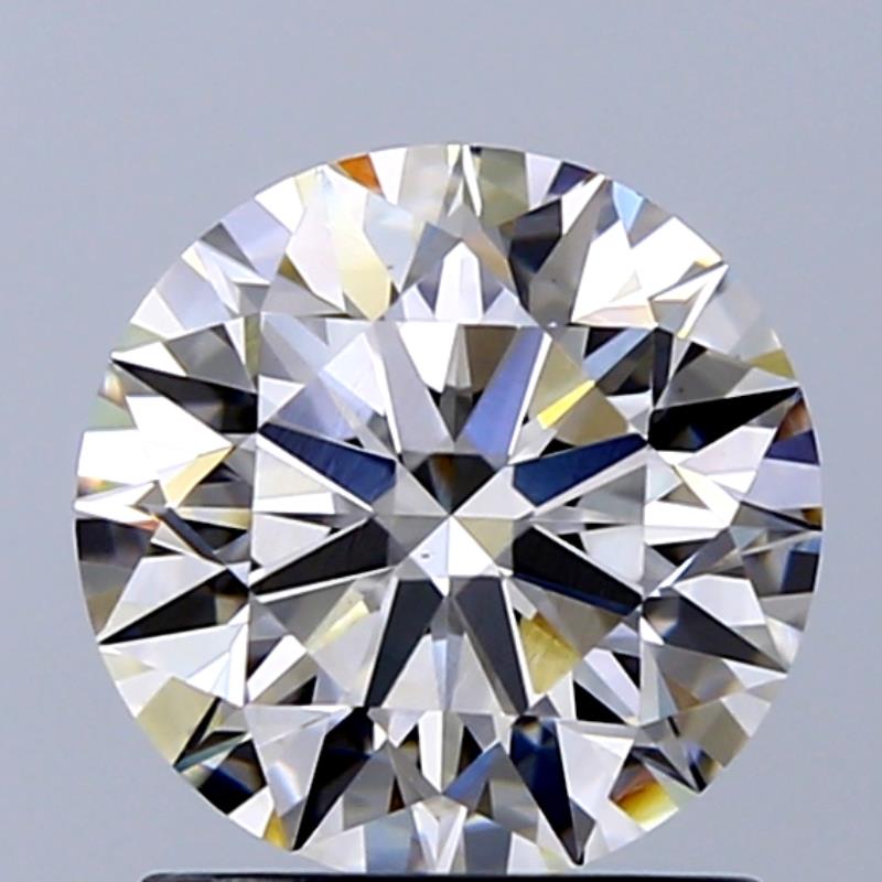1.32 ct Round K · Faint Brown natural diamond