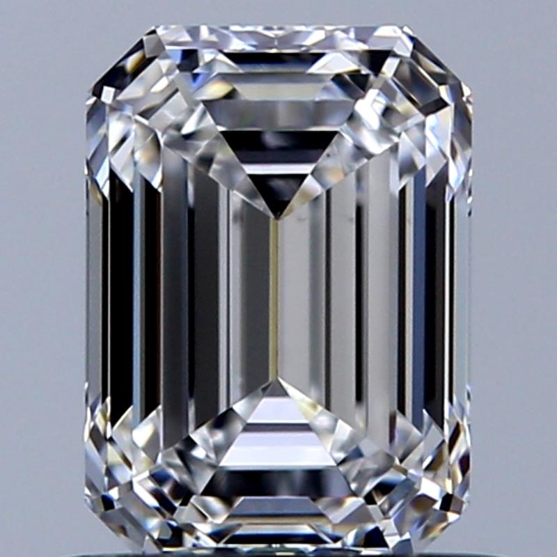 0.80克拉 E色 VS1級 天然	祖母綠形鑽石 | GIA5543514390