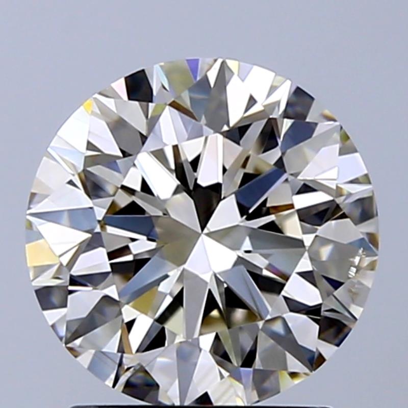 1.81 ct Round L · Faint Brown natural diamond