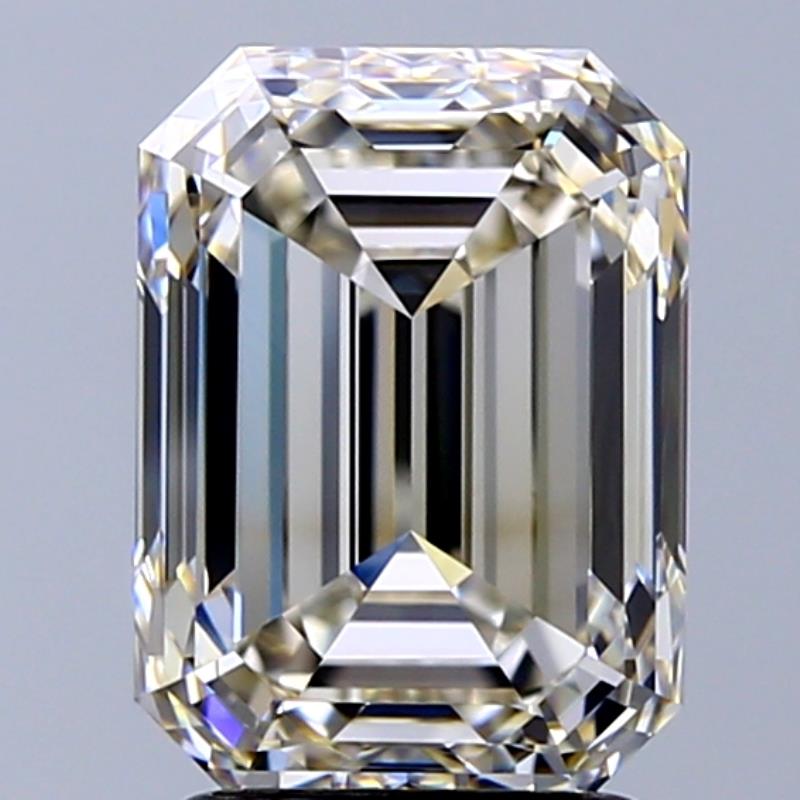 3.00 ct Emerald L · Faint Brown natural diamond