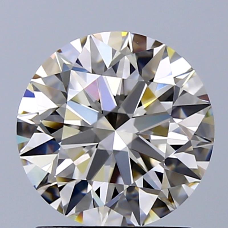1.50 ct Round L · Faint Brown natural diamond