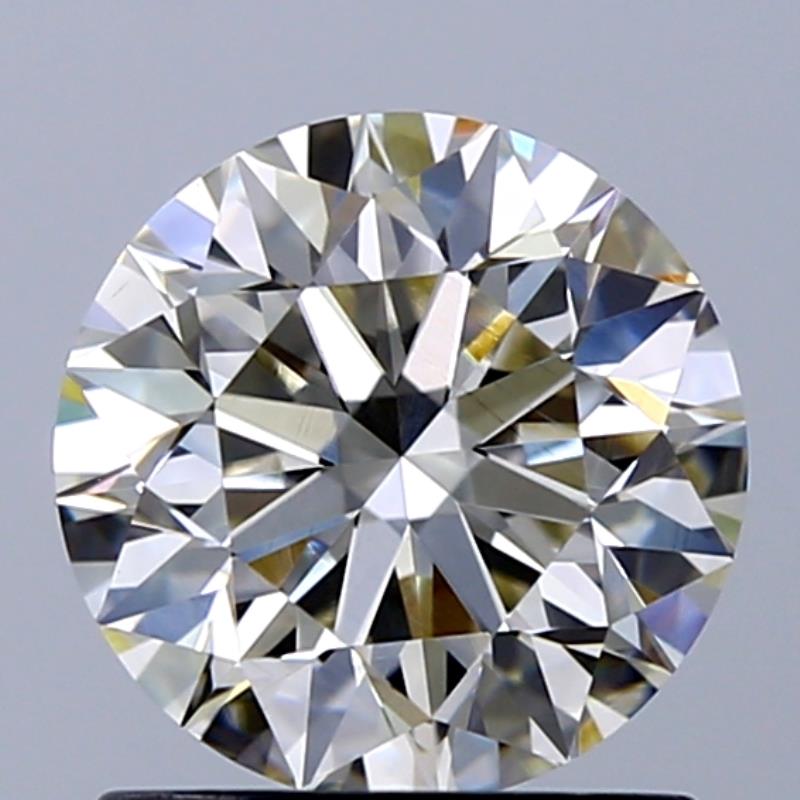1.21 ct Round K · Faint Brown natural diamond
