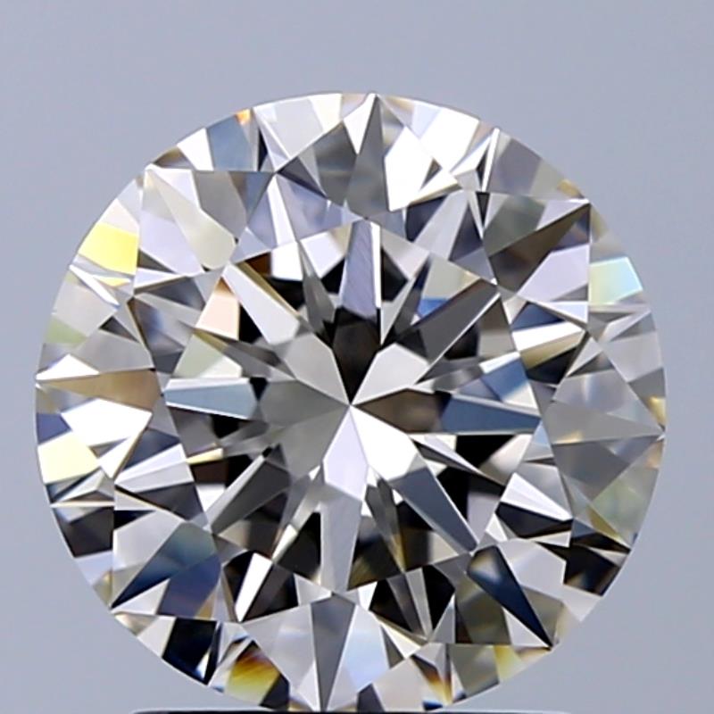 2.13 ct Round K · Faint Brown natural diamond
