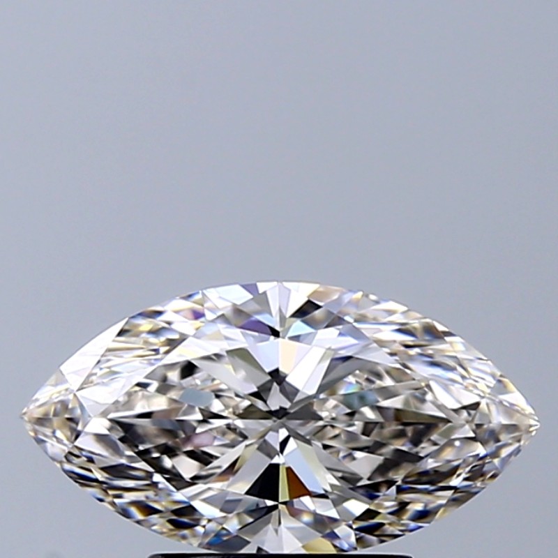 1.54克拉 H色 VVS2級 天然馬眼形鑽石 | GIA6541646650