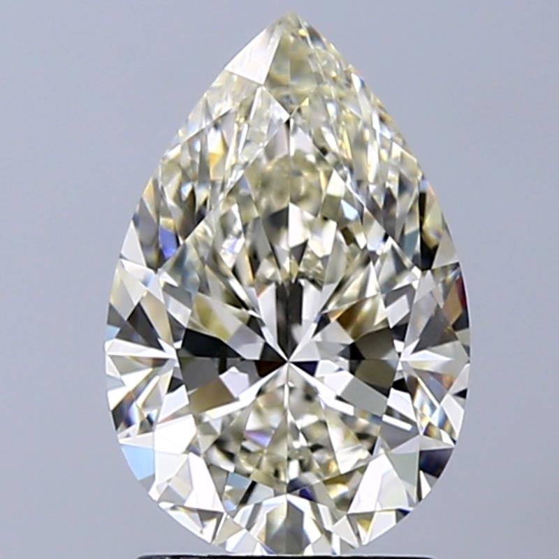 2.02 ct Pear K · Faint Brown natural diamond
