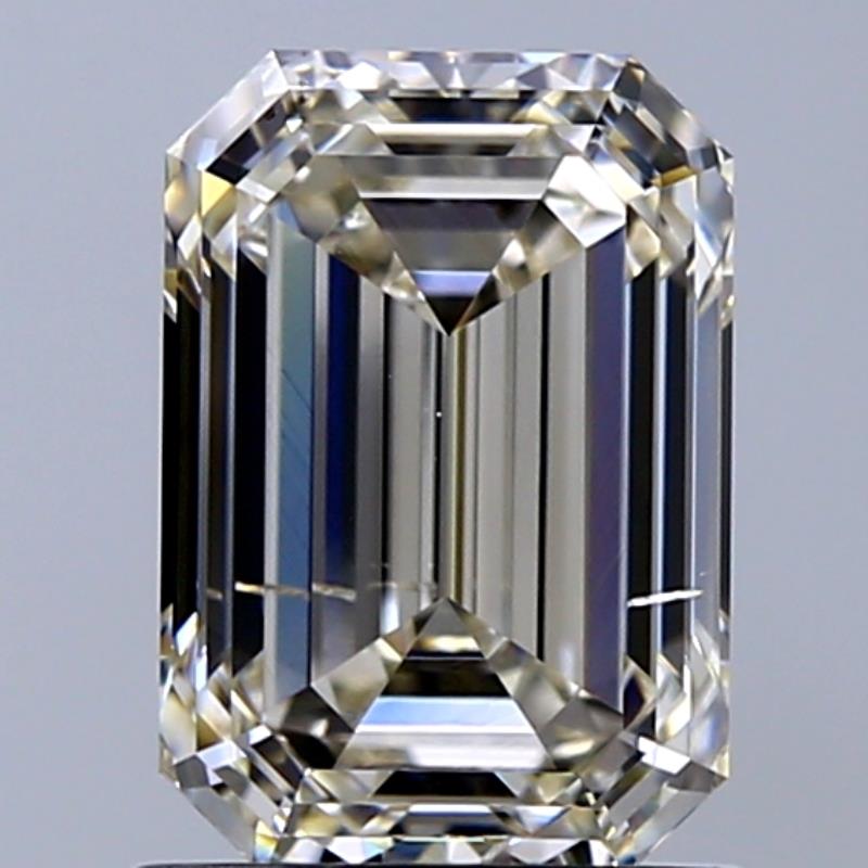 1.51 ct Emerald L · Faint Brown natural diamond
