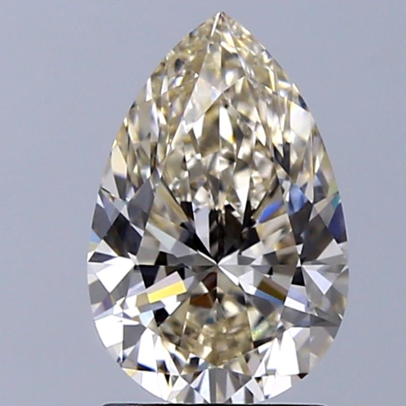 1.70 ct Pear K · Faint Brown natural diamond