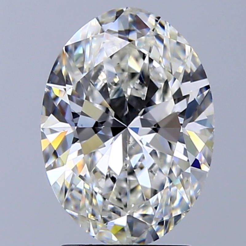 2.5克拉 G色 SI1級 天然	橢圓形鑽石 | GIA6551415931