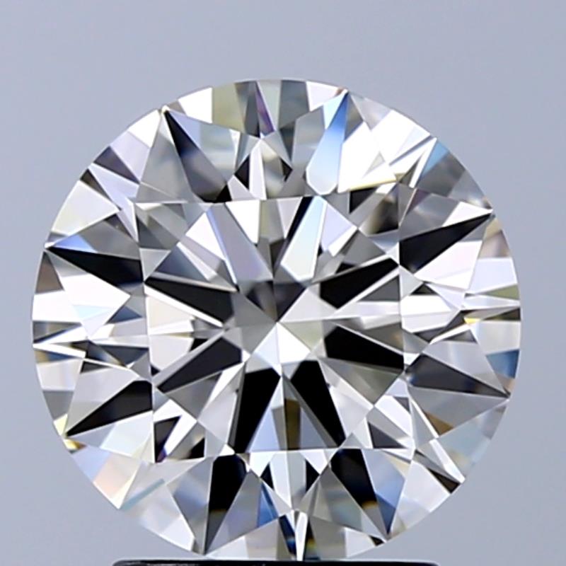 2.50 ct Round K · Faint Brown natural diamond