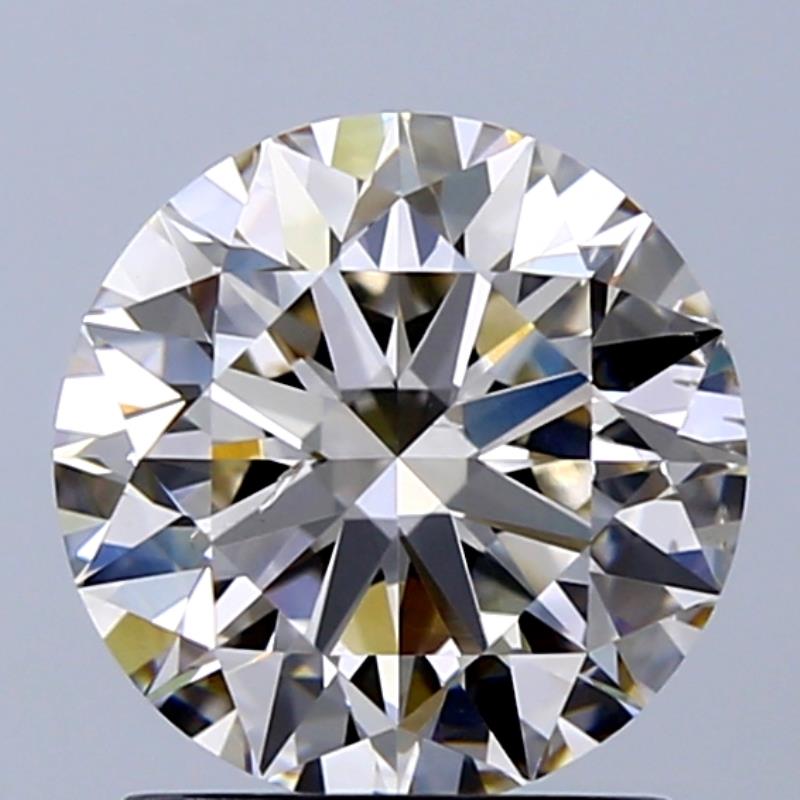 1.50 ct Round L · Faint Brown natural diamond