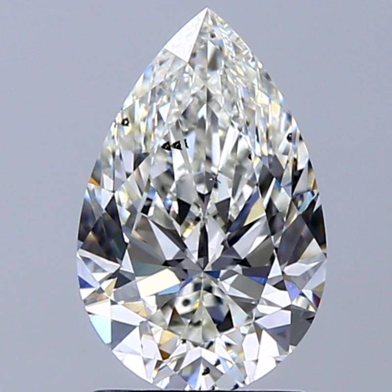 1.76克拉 H色 SI2級 天然梨形鑽石 | GIA6552466362