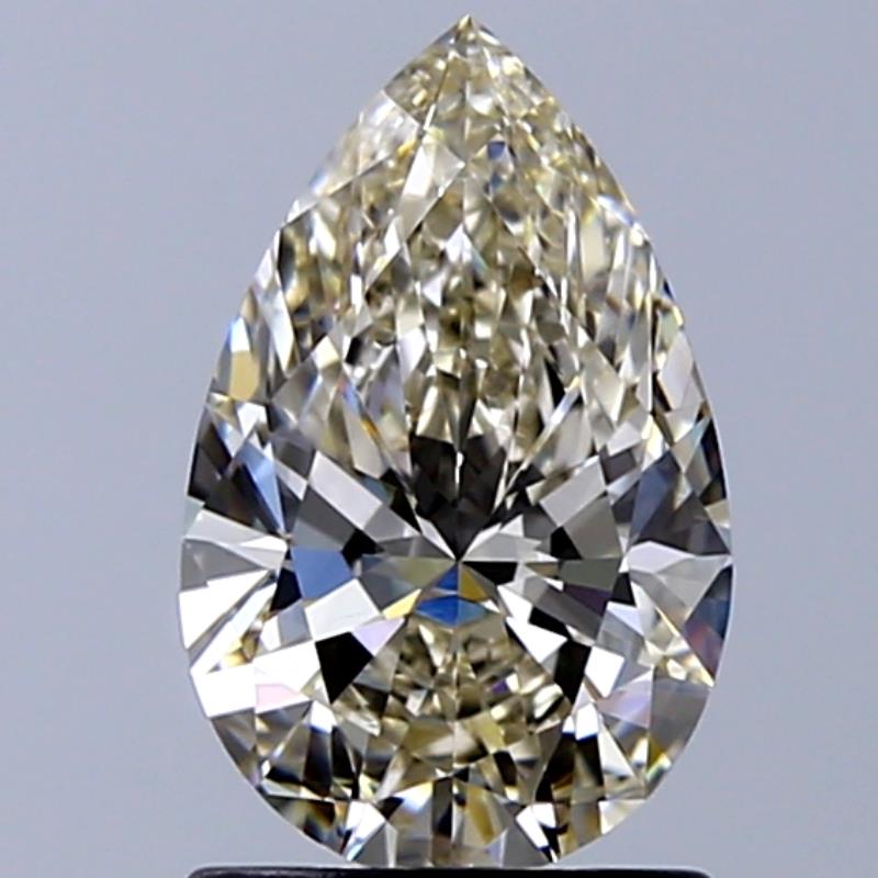 1.30 ct Pear L · Faint Brown natural diamond