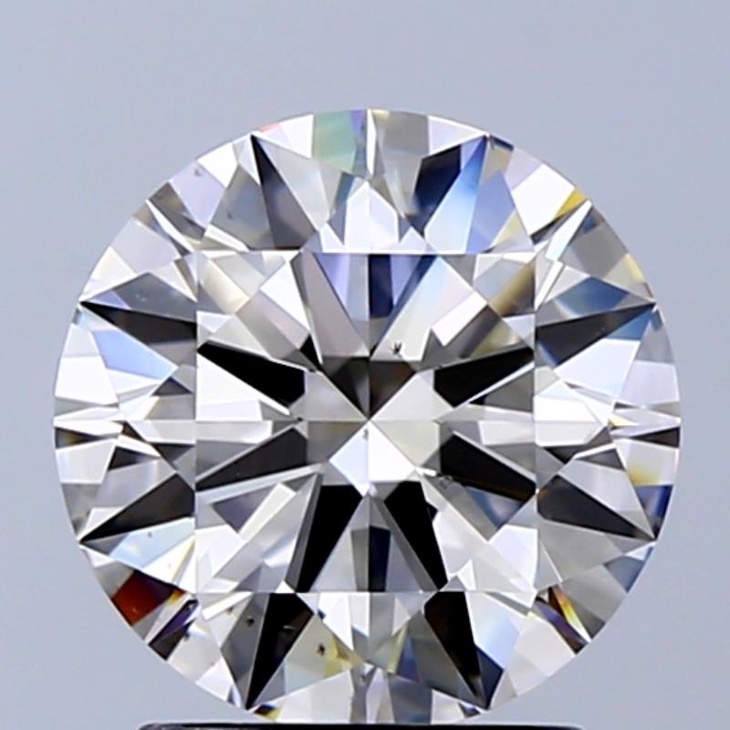 2.03 ct Round K · Faint Brown natural diamond