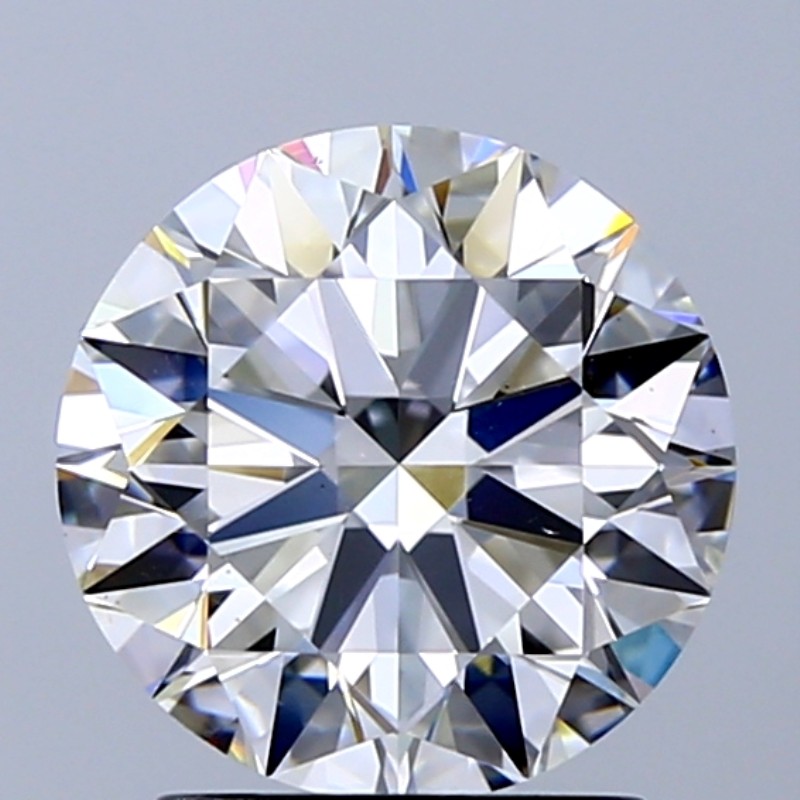 2.01克拉 F色 VS2級 天然圓形鑽石 | GIA7543703907