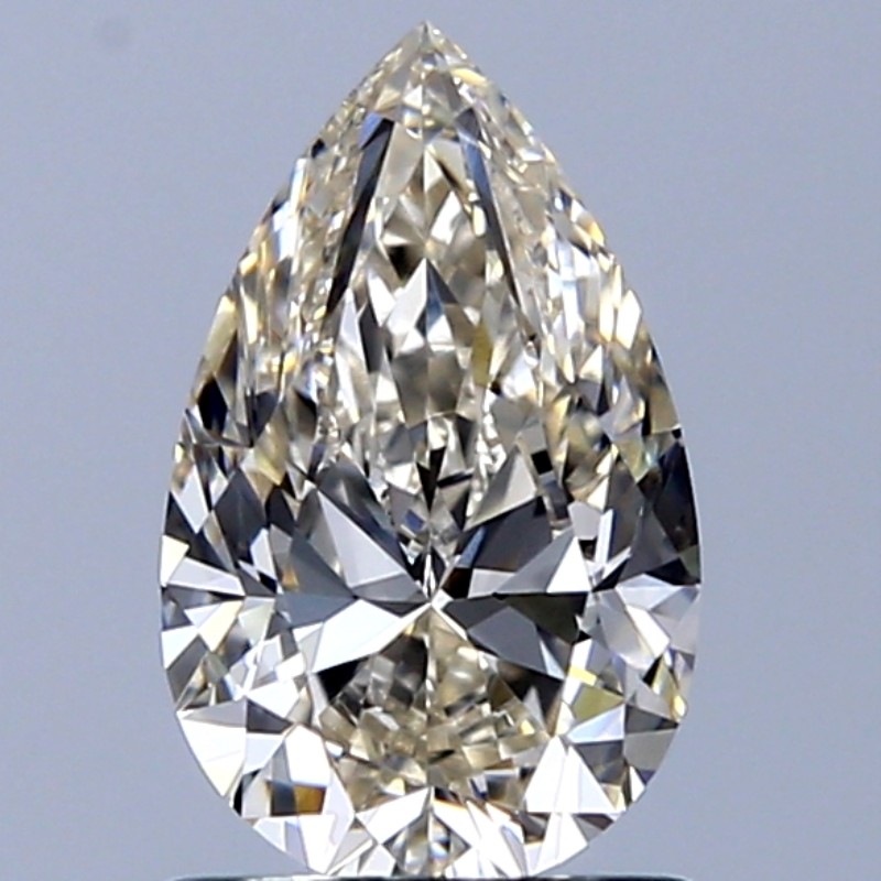 1.10 ct Pear K · Faint Brown natural diamond