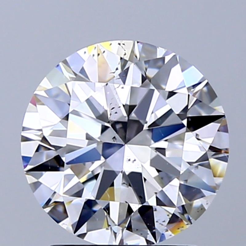 2克拉 E色 SI2級 天然圓形鑽石 | GIA7553416282