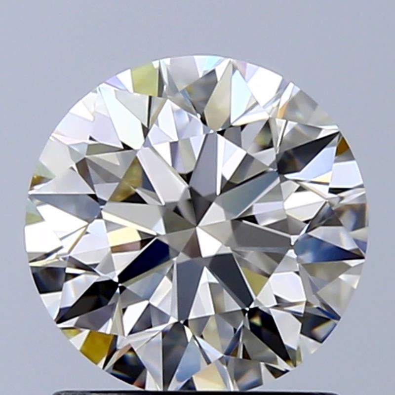 1.30 ct Round K · Faint Brown natural diamond