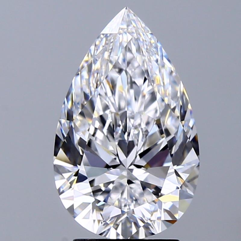 3.02 Carat D VVS1 梨形 - Pear None 天然鑽石 GIA6512188929