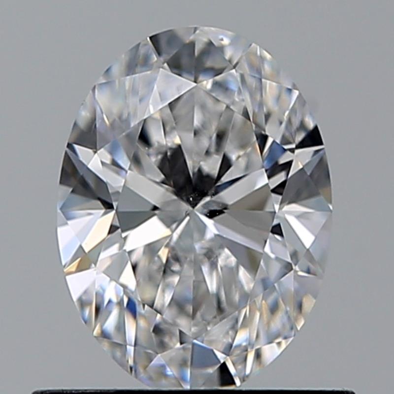 0.70-Carat  D VS2 NO_CUT Oval Diamond
