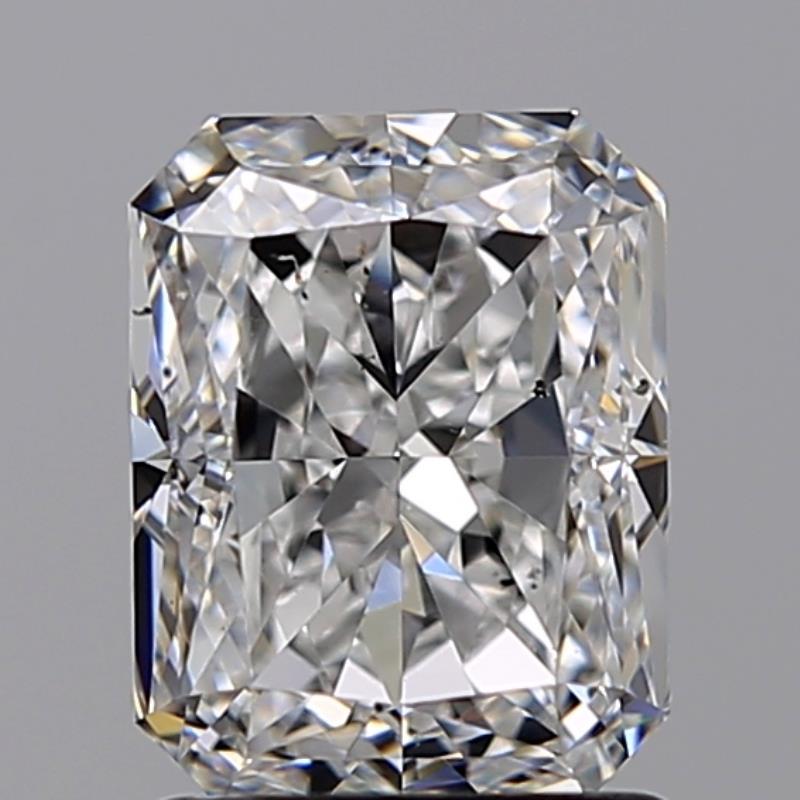 1.50-Carat  E SI1 NO_CUT Radiant Diamond