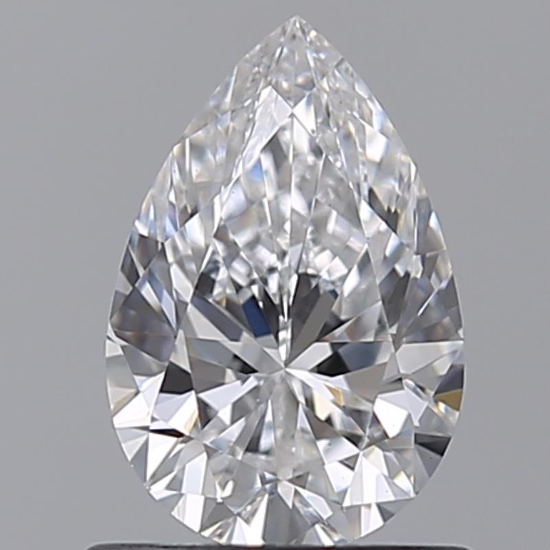 0.80-Carat  D VS2 NO_CUT Pear Diamond