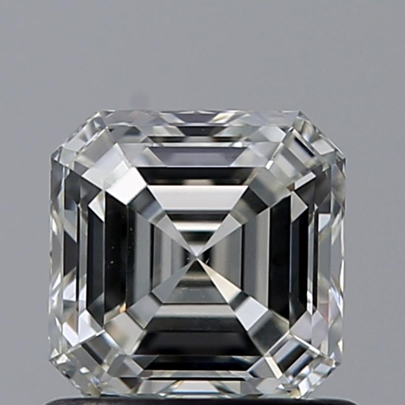 Asscher shaped diamond