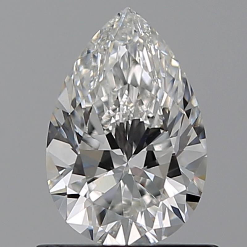 0.80-Carat  E VS1 NO_CUT Pear Diamond