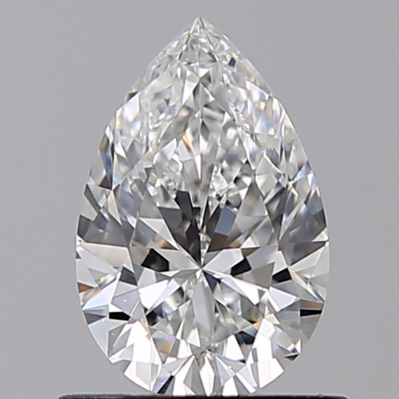 0.80-Carat  E VVS2 NO_CUT Pear Diamond